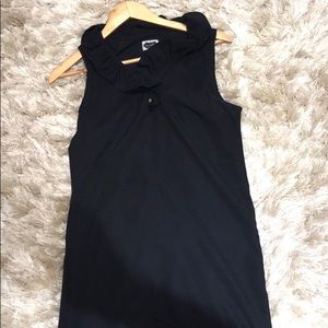 Mudpie Whitney Ruffle Dress in black